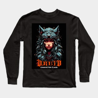 DRUID CHARACTER CLASS Long Sleeve T-Shirt